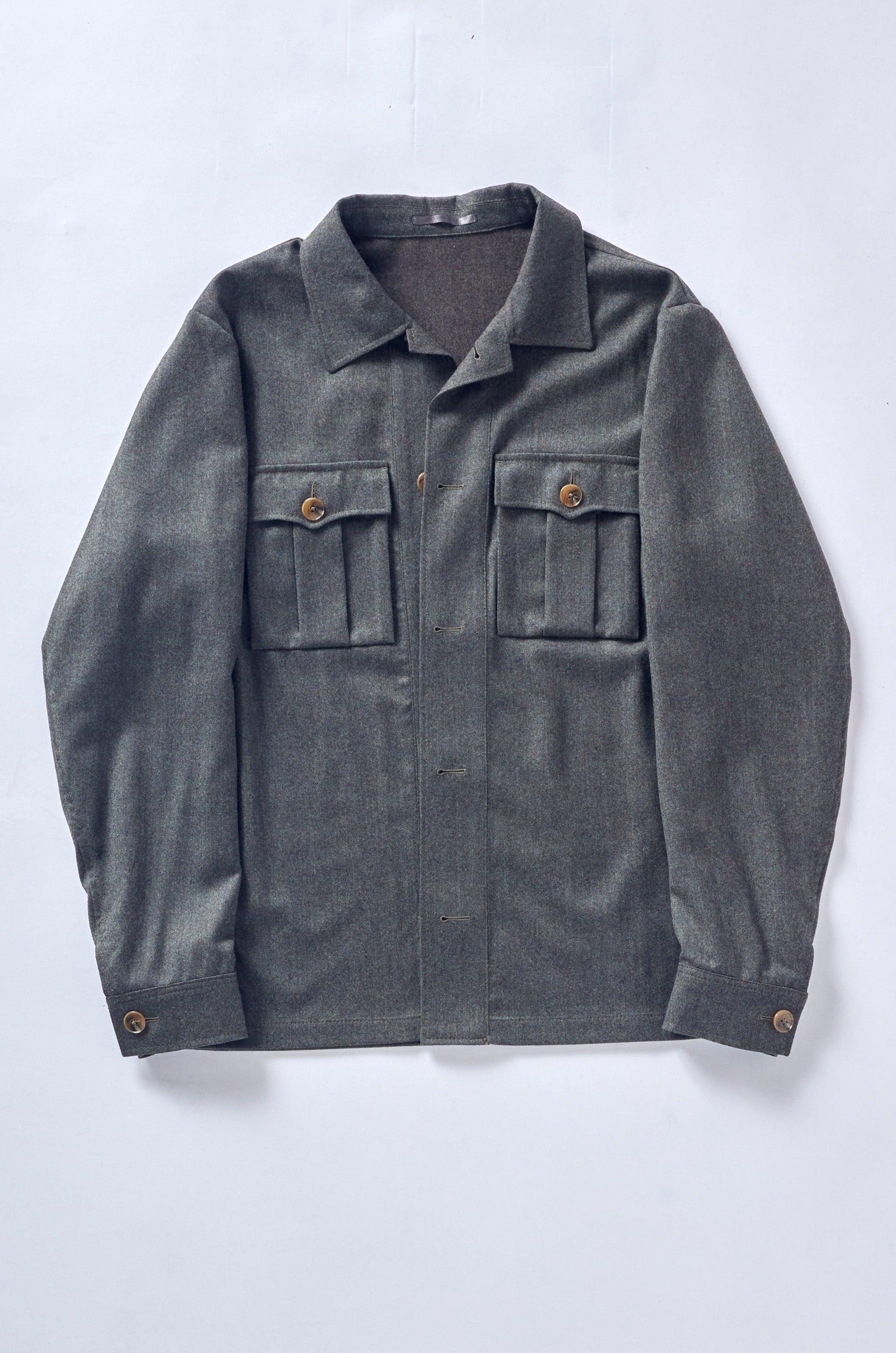 Brown Flannel Overshirt - Shepherd’s