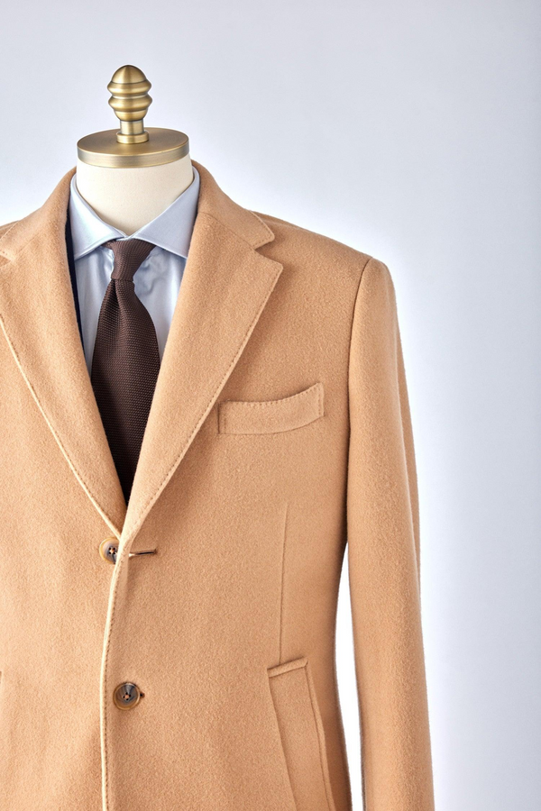 Camel Linen Jacket