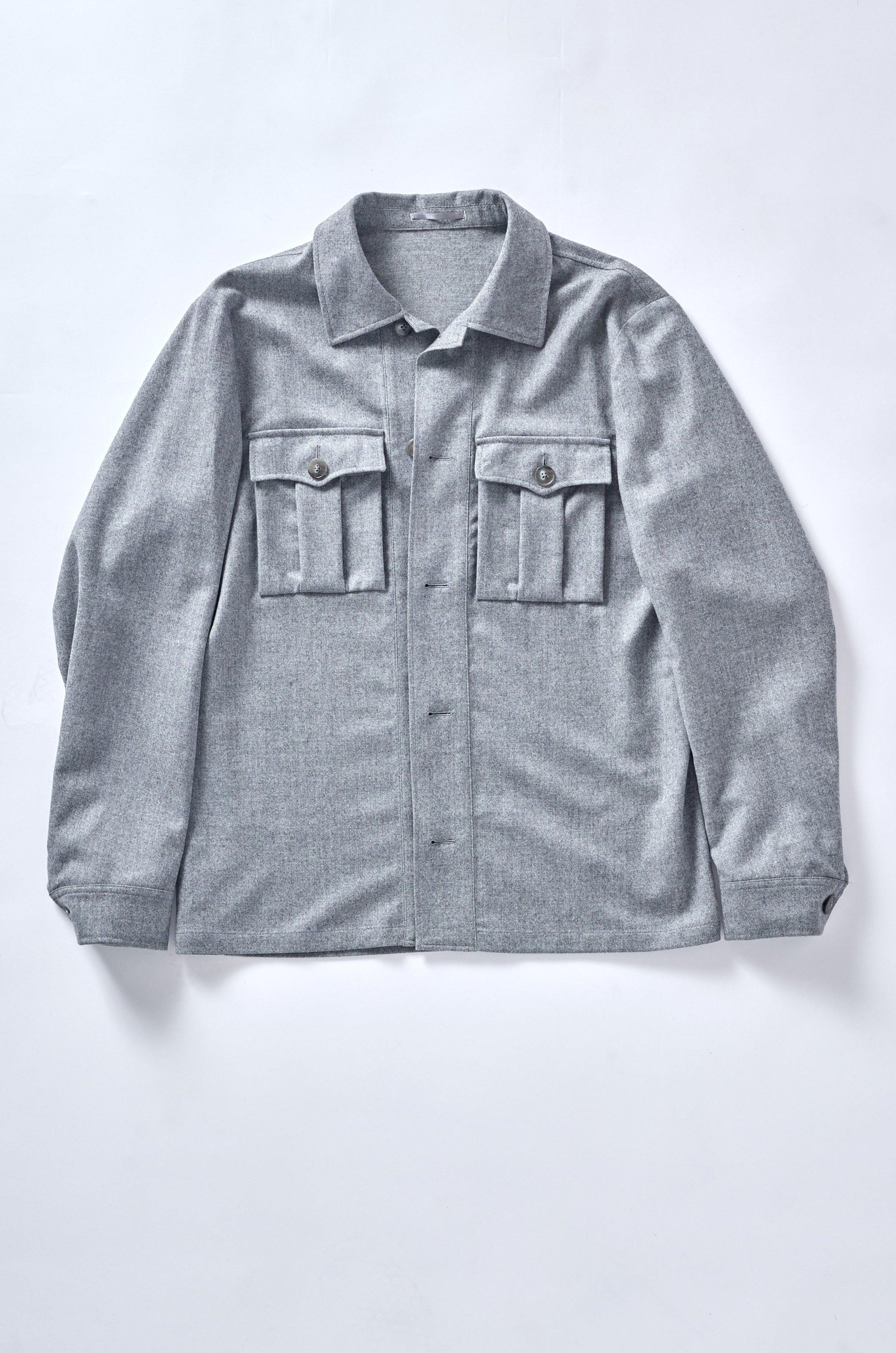 Casual Gray Overshirt - Shepherd’s