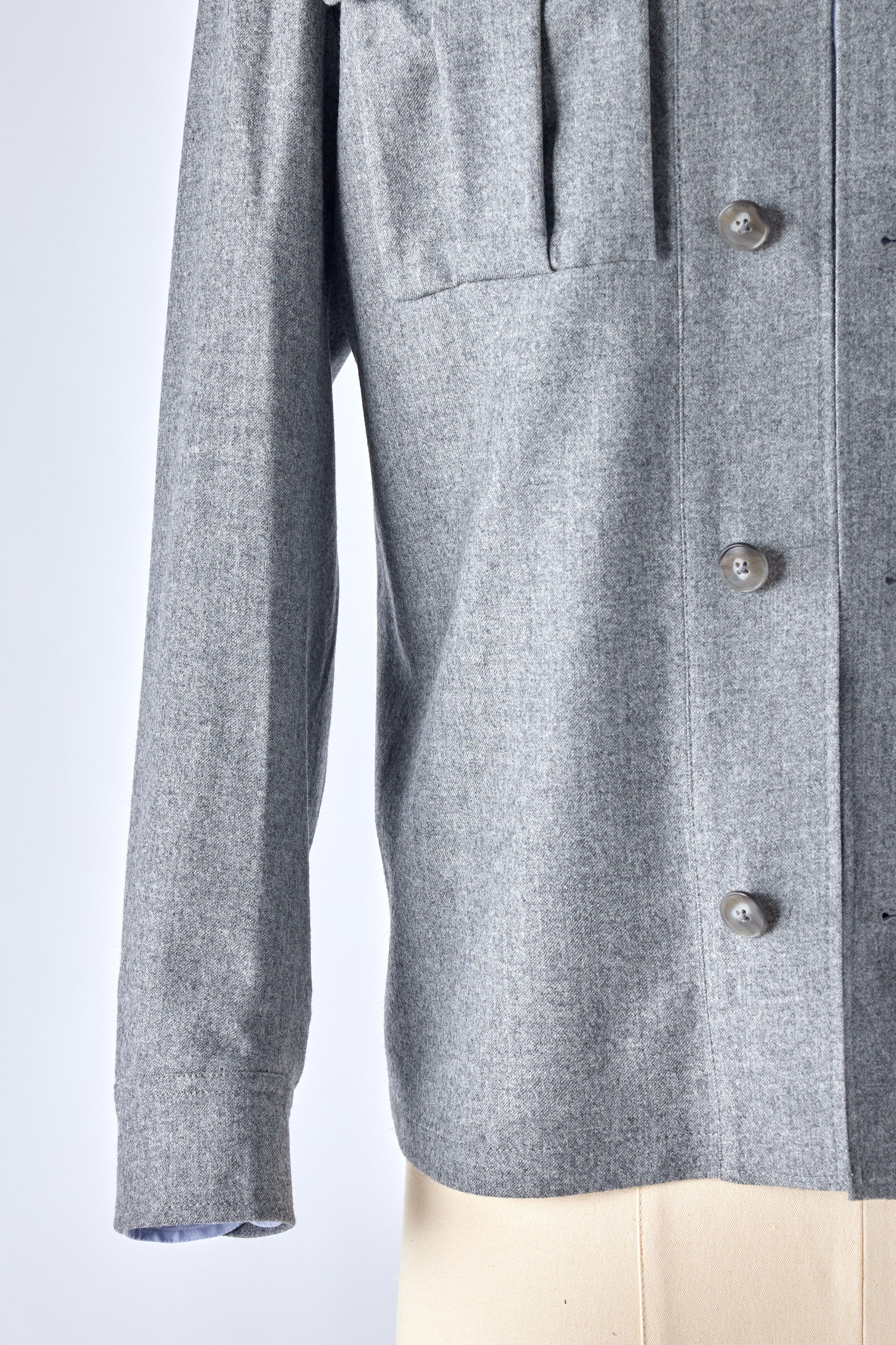 Casual Gray Overshirt - Shepherd’s