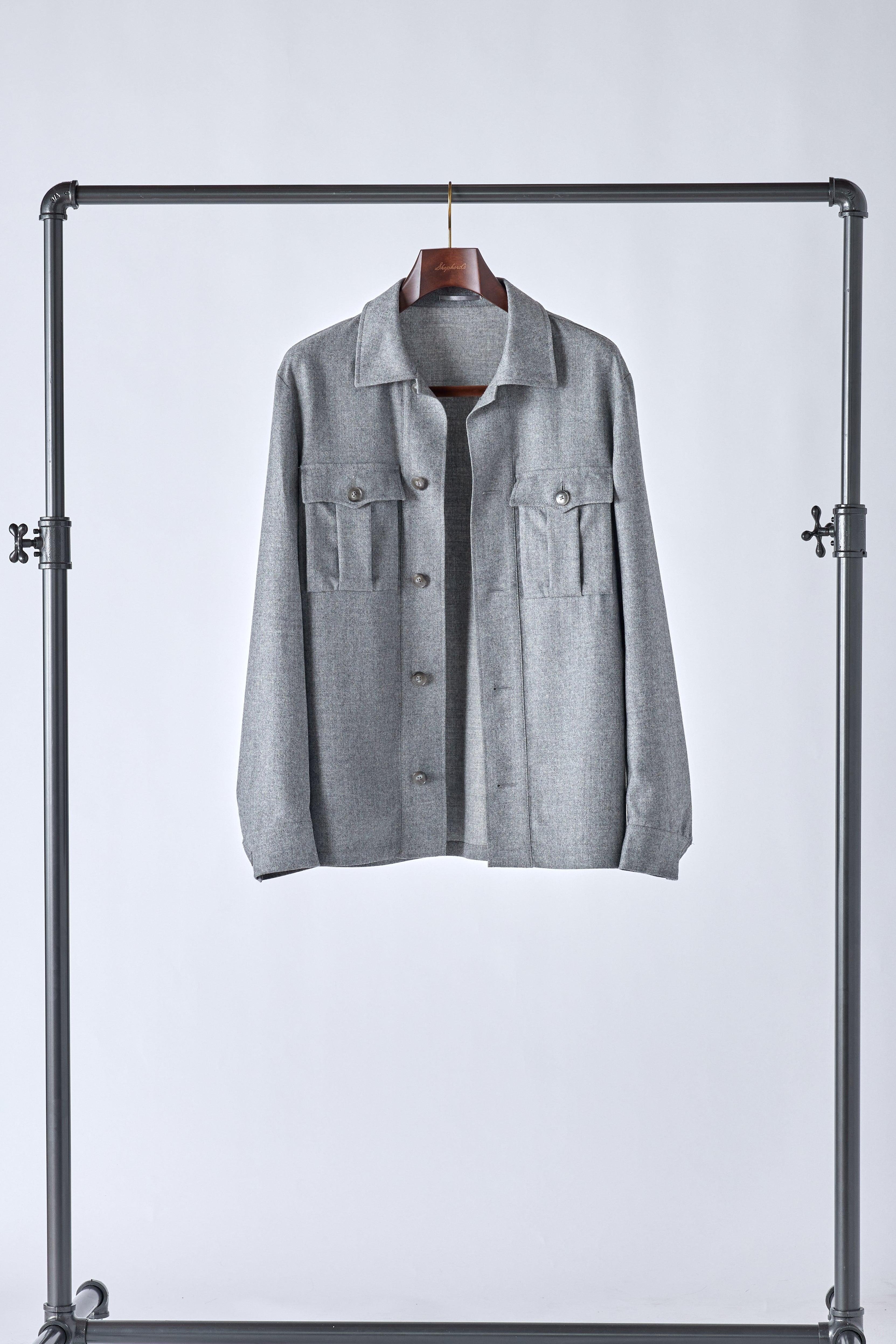 Casual Gray Overshirt - Shepherd’s