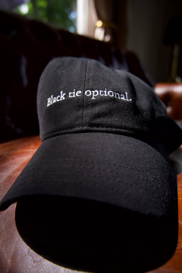 Black Tie Optional Hat