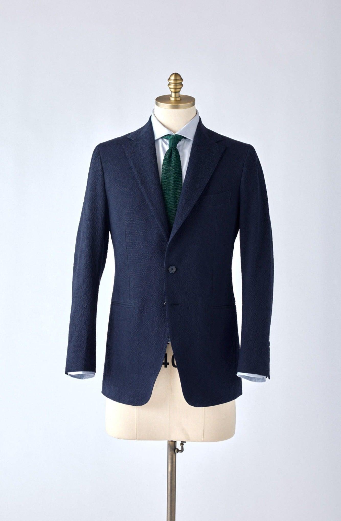 No. 1 Navy Seersucker Suit Shepherd s
