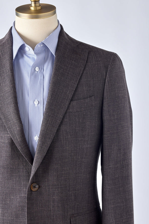 Whisky Brown Twill Jacket